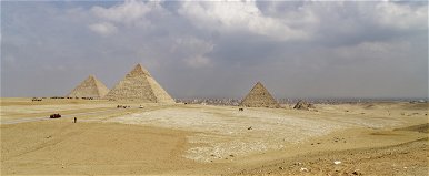 Titokzatos építményt mutat a radar az egyiptomi piramisok közelében